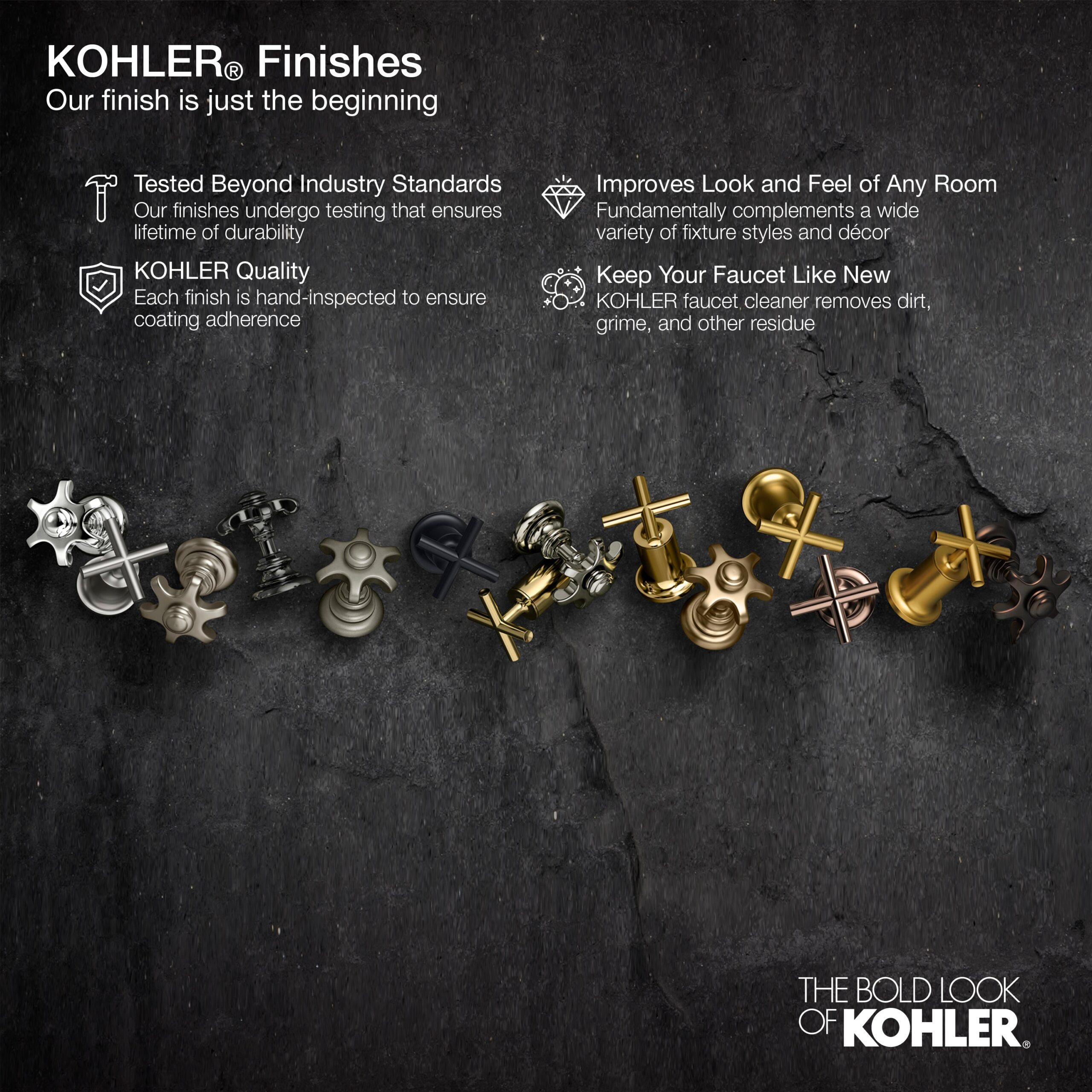 KOHLER Vibrant Brushed Moderne Brass Single Handle Wall-mount Pot Filler Kitchen Faucet