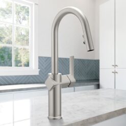 Moen Joric Spot Resist Stainless Single Handle Deck-mount Pull-down Kitchen Faucet with Sprayer ( Deck Plate Included )