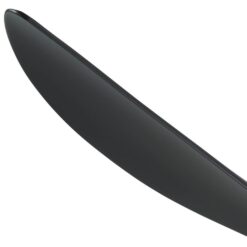 Minka Aire Wave 52 52-in Black with Black Blades Propeller Ceiling Fan Without Light - Remote Included ( 3 -Blade )