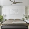Minka Aire Wave 52 52-in Driftwood with Driftwood Blades Propeller Ceiling Fan Without Light - Remote Included ( 3 -Blade )
