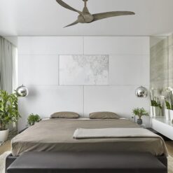Minka Aire Wave 52 52-in Driftwood with Driftwood Blades Propeller Ceiling Fan Without Light - Remote Included ( 3 -Blade )