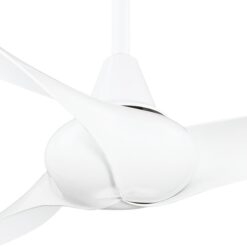 Minka Aire Wave 52 52-in White with White Blades Propeller Ceiling Fan and Remote ( 3 -Blade )