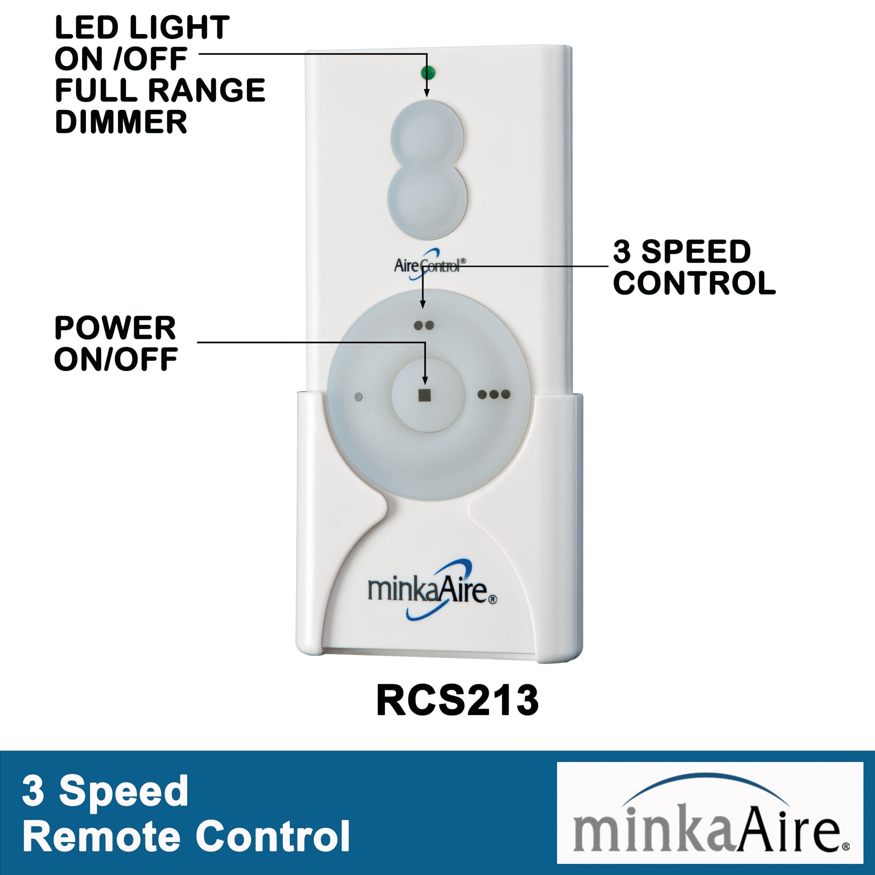 Minka Aire Wave 52 52-in White with White Blades Propeller Ceiling Fan and Remote ( 3 -Blade )