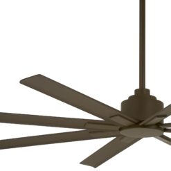 Minka Aire Xtreme H2O 65 65-in Outdoor Oil Rubbed Bronze with Oil Rubbed Bronze Blades Ceiling Fan Without Light - Remote Included ( 8 -Blade )