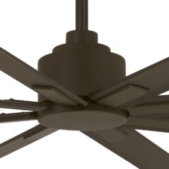 Minka Aire Xtreme H2O 65 65-in Outdoor Oil Rubbed Bronze with Oil Rubbed Bronze Blades Ceiling Fan Without Light - Remote Included ( 8 -Blade )