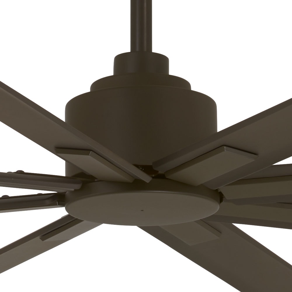 Minka Aire Xtreme H2O 65 65-in Outdoor Oil Rubbed Bronze with Oil Rubbed Bronze Blades Ceiling Fan Without Light - Remote Included ( 8 -Blade )