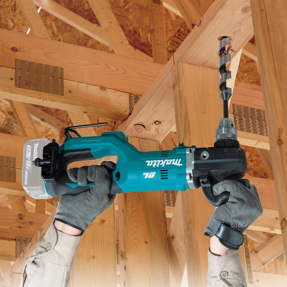 Makita 18V Lithium-Ion Brushless Cordless 1/2 in. Right Angle Drill (Tool-Only) XAD05Z