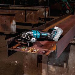 Makita 40-Volt Maximum XGT Brushless Cordless 4-1/2/6 in. Paddle Switch Angle Grinder, with Electric Brake, Tool Only GAG14Z