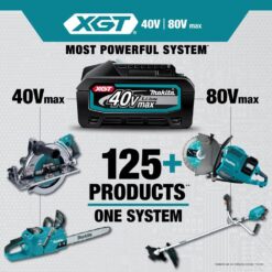Makita 40V Max XGT Brushless Cordless 4-Speed 1/2 in. Impact Wrench with Detent Anvil (Tool Only) GWT05Z
