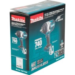Makita 18V LXT Lithium-Ion Brushless Cordless High Torque 1/2 in. 3-Speed Drive Impact Wrench (Tool-Only) XWT08Z