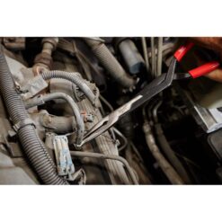 Milwaukee Long Needle Nose Pliers Set with Hose Grip and Slip Resistant Grip (3-Piece) 48-22-6563