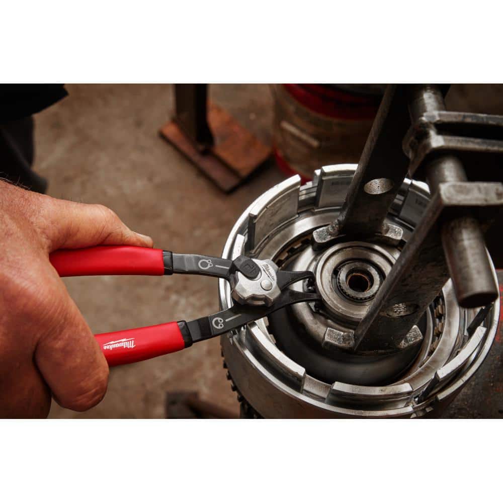 Milwaukee Snap Ring Pliers Set (9-Piece) 48-22-6539