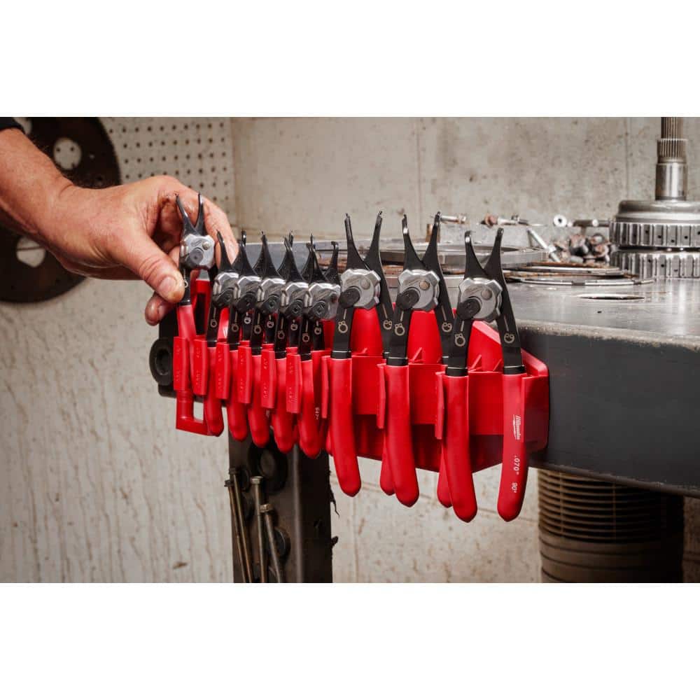 Milwaukee Snap Ring Pliers Set (9-Piece) 48-22-6539