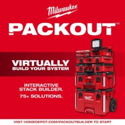 Milwaukee 3/8 in. Drive SAE Ratchet and Socket Mechanics Tool Set with Packout Case (28-Piece) 48-22-9481
