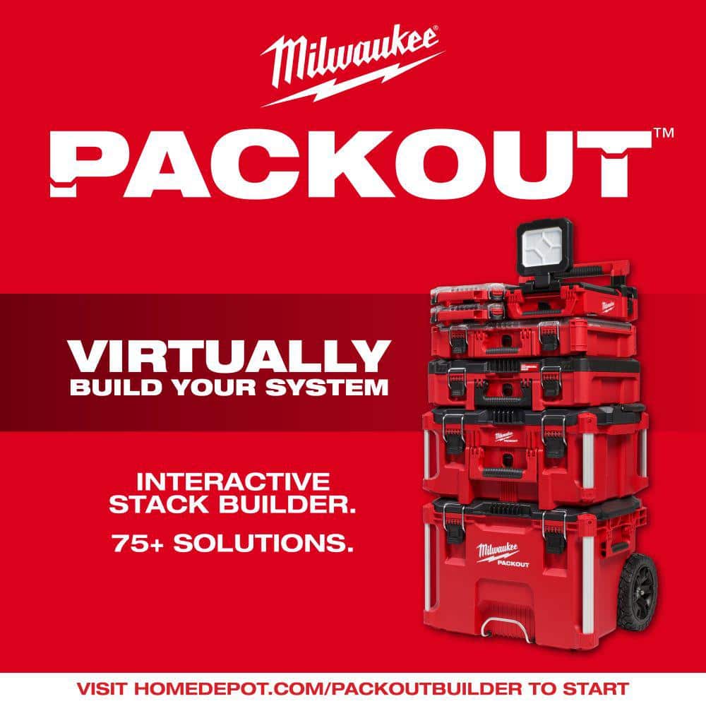 Milwaukee 3/8 in. Drive SAE Ratchet and Socket Mechanics Tool Set with Packout Case (28-Piece) 48-22-9481