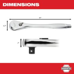 Milwaukee 1/2 in. Drive Ratchet 48-22-9012