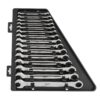 Milwaukee Metric Ratcheting Combination Wrench Set (15-Piece) 48-22-9516