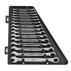 Milwaukee Metric Ratcheting Combination Wrench Set (15-Piece) 48-22-9516