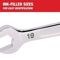 Milwaukee Combination Metric Wrench Mechanics Tool Set (7-Piece) 48-22-9507