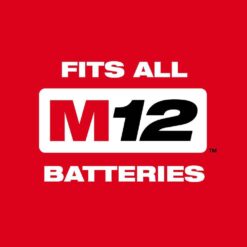Milwaukee M12 12V Lithium-Ion Cordless 1/4 in. Ratchet (Tool-Only) 2456-20