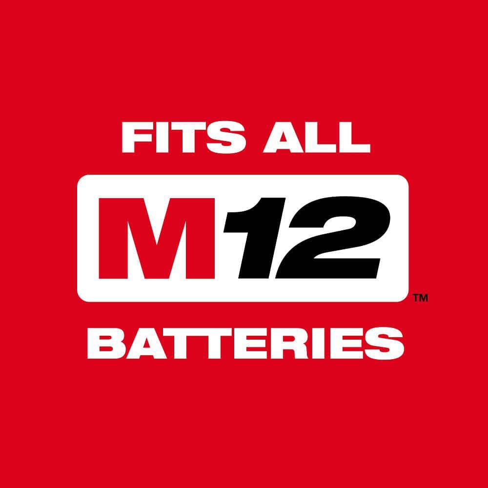 Milwaukee M12 12V Lithium-Ion Cordless 1/4 in. Ratchet (Tool-Only) 2456-20