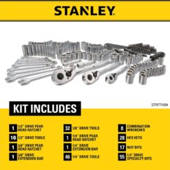 Stanley SAE & Metric Mechanics Tool Set (201-Piece) STMT71654