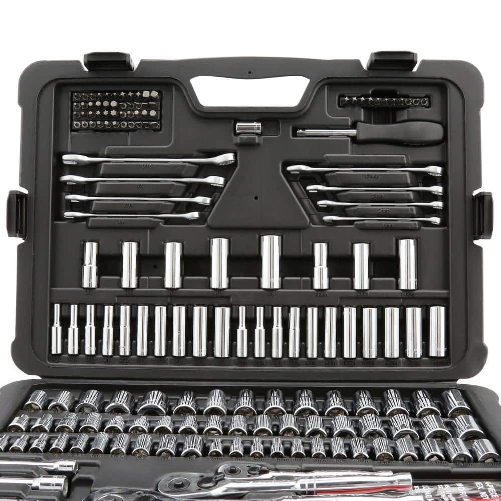 Stanley SAE & Metric Mechanics Tool Set (201-Piece) STMT71654