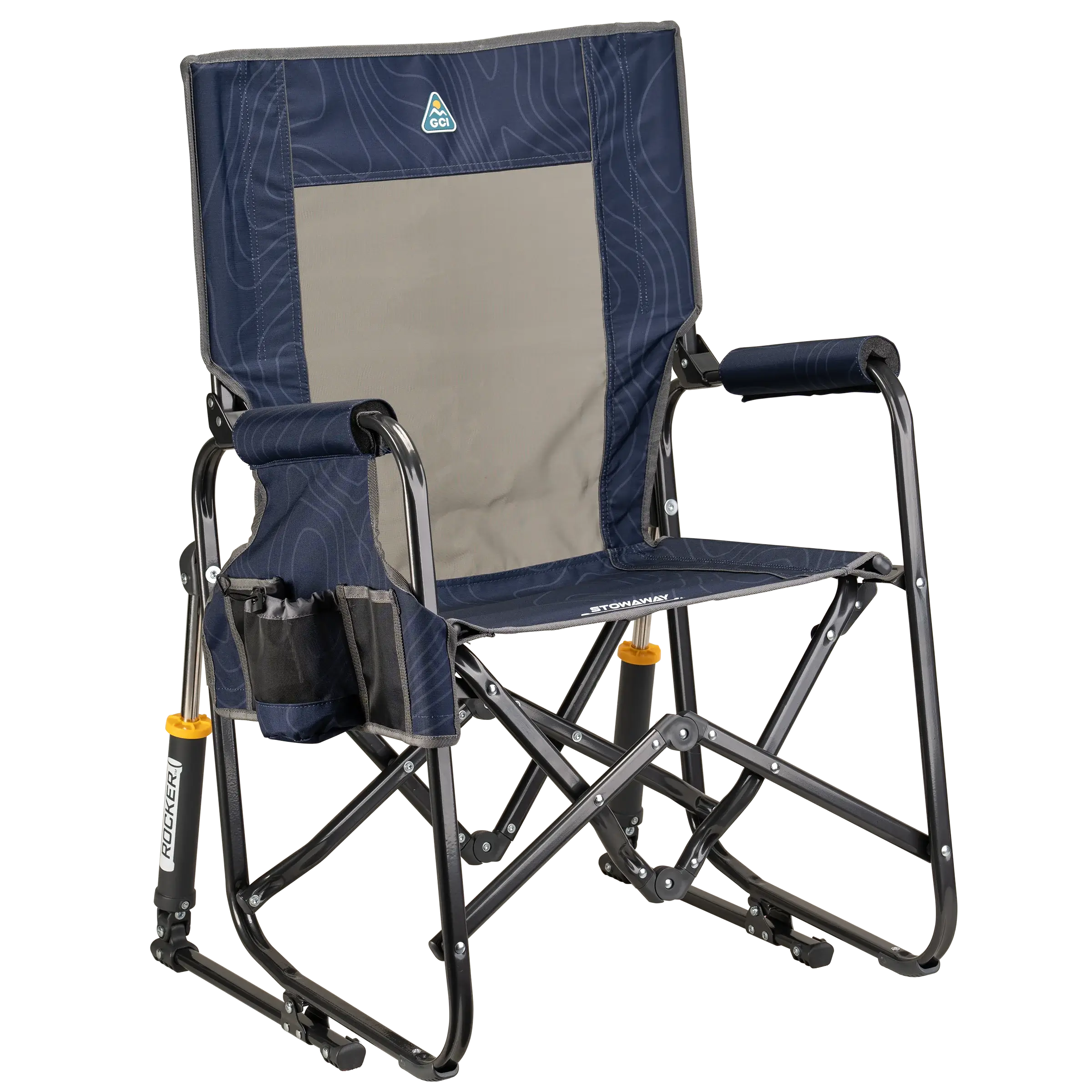 GCI Stowaway Rocker, Navy Topo