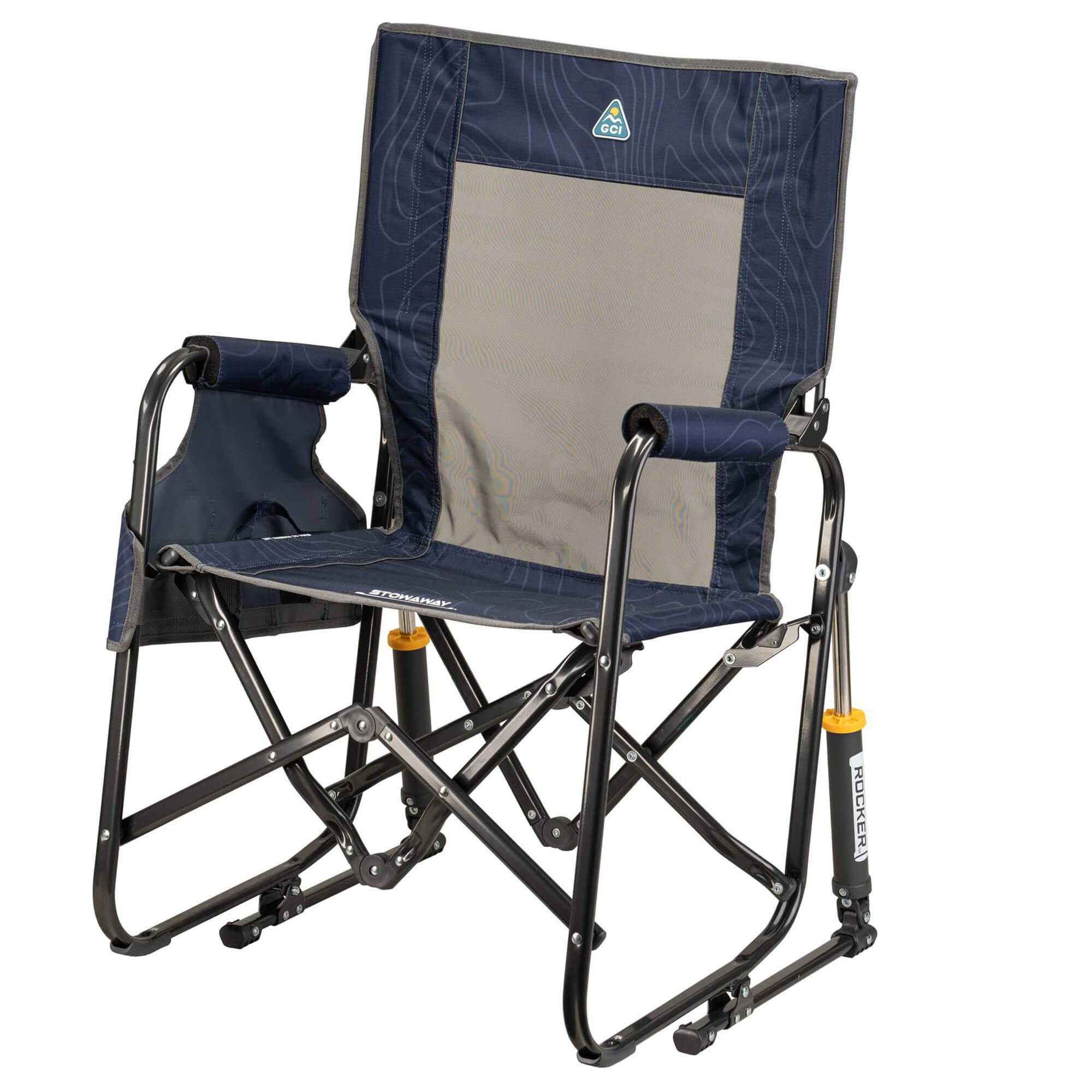 GCI Stowaway Rocker, Navy Topo