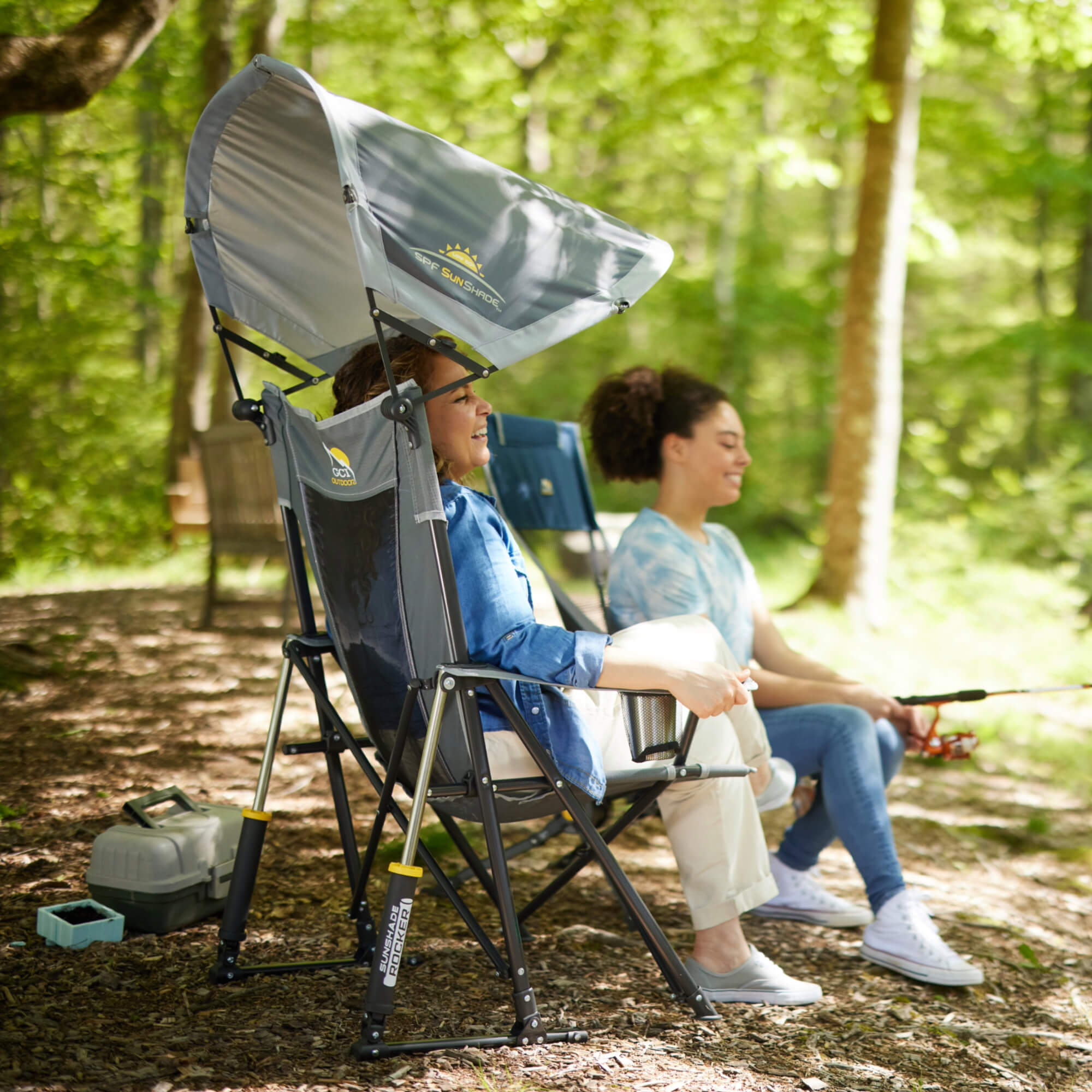 GCI SunShade Rocker, Pewter