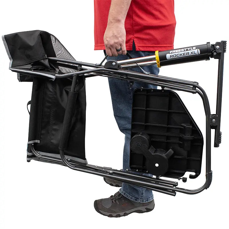 GCI Freestyle Rocker XL with Side Table, Black