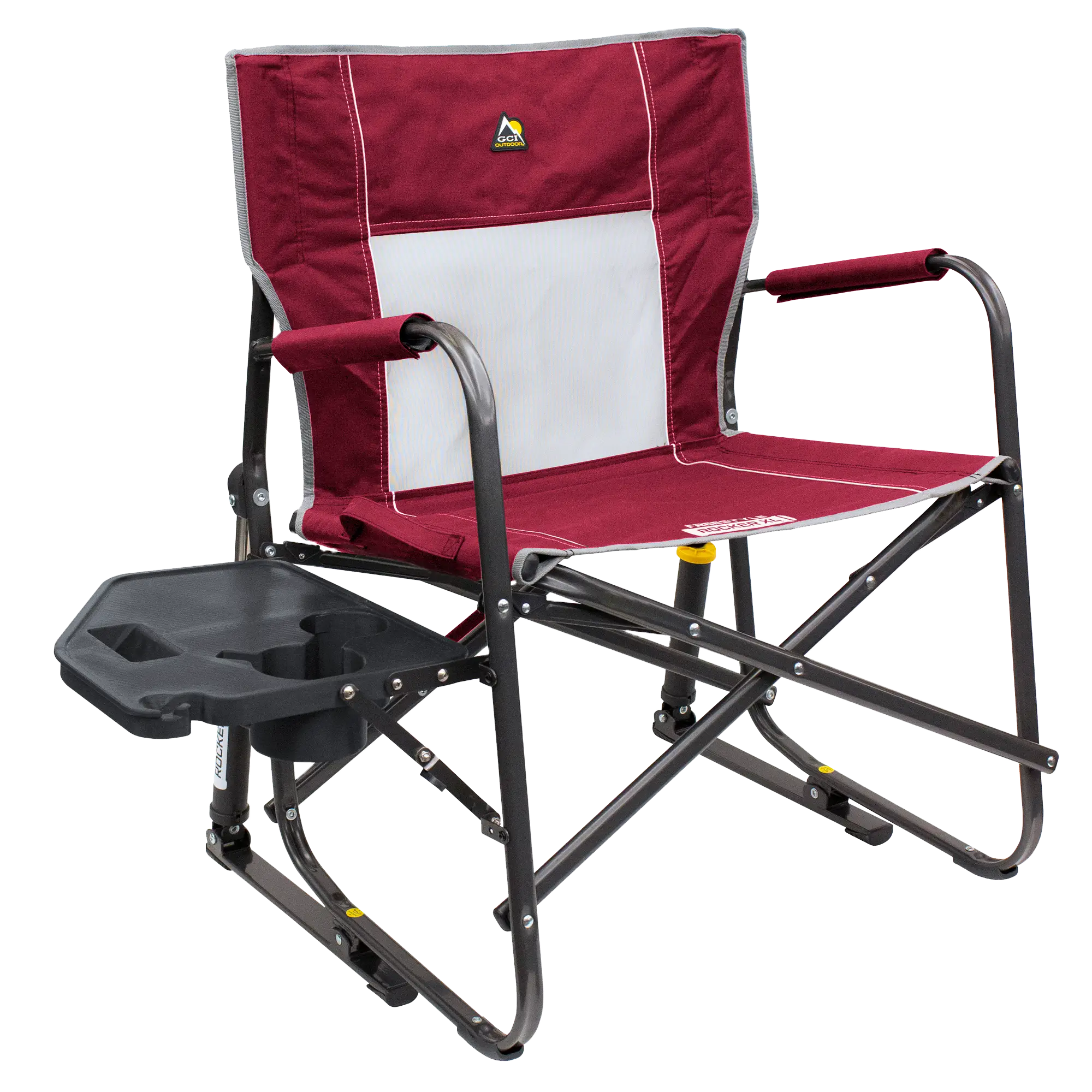 GCI Freestyle Rocker XL with Side Table, Cinnamon