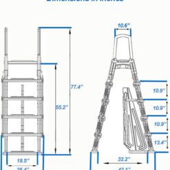 Aqua Select A-Frame Heavy Duty 48