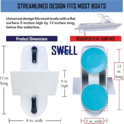 SWELL Wakesurf Creator 2.0 Surfing Wavesurf Shaper - Wave Generator - Wake Gate - Surf Gate - Floating - Durable