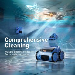Pool Vacuum for Above Ground Pool Made by Seauto, Pool Vacuum for Inground Pools Cleans Up to 2100 Sq.ft