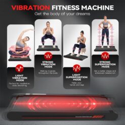Sperax Walking Vibration Pad with APP, 3 in 1 Under Desk Treadmill, 2.5HP Low Noise Walking Treadmill Pad with Remote Control