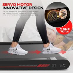 Sperax Walking Vibration Pad with APP, 3 in 1 Under Desk Treadmill, 2.5HP Low Noise Walking Treadmill Pad with Remote Control