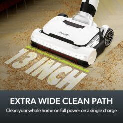 Gtech AirRAM 3 Cordless Vacuum Cleaner with Anti-Hair Wrap Bar - Dual Edge-Clean Brushes