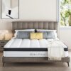 KUDSQ Full Size Mattress 12 Inch with Memory Foam and Pocket Spring for Pressure Relief & Comfort Sleep