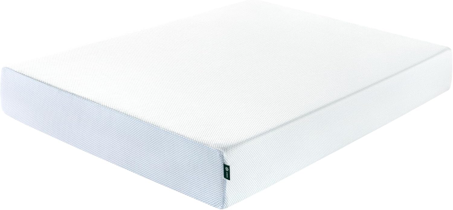 ZINUS 10 Inch Green Tea Cooling Memory Foam Mattress, Queen, Fiberglass Free, Medium Firmness, Cooling Gel Foam