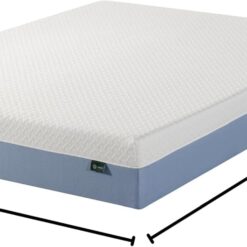 ZINUS 10 Inch Cooling Essential Memory Foam Mattress, Queen, Fiberglass Free, Medium Feel, Cooling Airflow Memory Foam