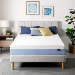 ZINUS 10 Inch Cooling Essential Memory Foam Mattress, Queen, Fiberglass Free, Medium Feel, Cooling Airflow Memory Foam