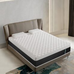 ADDNUSS Queen Mattresses,12 Inch Memory Foam Hybrid Mattress in a Box with Individual Pocket Spring