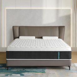 ADDNUSS Full Mattresses,Hybrid 12 Inch Full Mattress in a Box,Memory Foam & Individually Pocket Spring for Pain Relief,Pressure Relief,Certified.