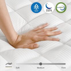 ADDNUSS Full Mattresses,Hybrid 12 Inch Full Mattress in a Box,Memory Foam & Individually Pocket Spring for Pain Relief,Pressure Relief,Certified.