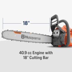 Husqvarna 440 18 inch Gas Chainsaw 40.9-cc 2-cycle