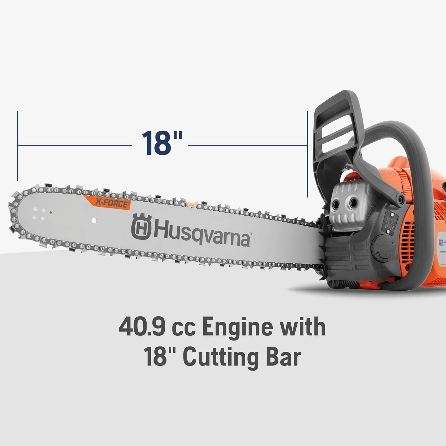 Husqvarna 440 18 inch Gas Chainsaw 40.9-cc 2-cycle