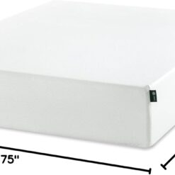 ZINUS 12 Inch Green Tea Memory Foam Mattress, Full, Fiberglass free, Medium Firm Feel, Zoned Pressure Relief