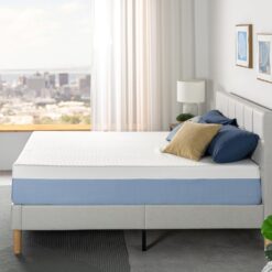 ZINUS 12 Inch Cooling Essential Memory Foam Mattress, Queen, Fiberglass Free, Medium Feel, Cooling Airflow Memory Foam