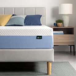 ZINUS 12 Inch Cooling Essential Memory Foam Mattress, Queen, Fiberglass Free, Medium Feel, Cooling Airflow Memory Foam